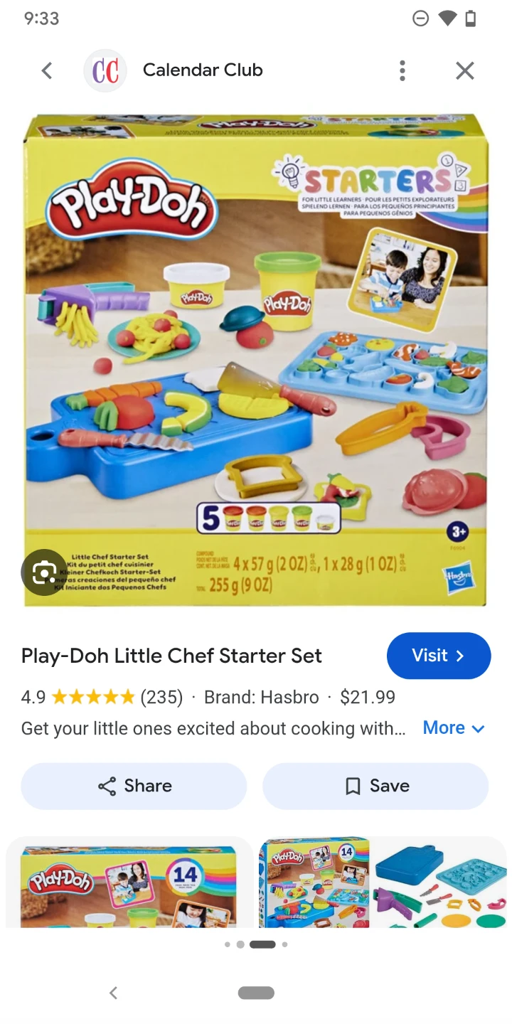 Play-Doh Little Chef Starter Set