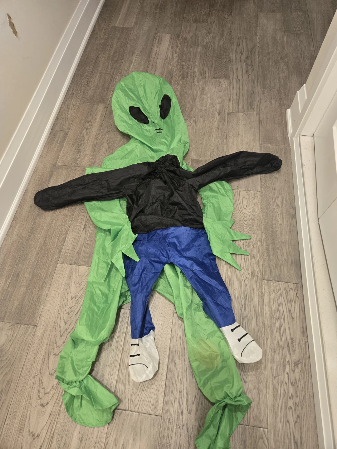 Green Alien Inflatable Costume