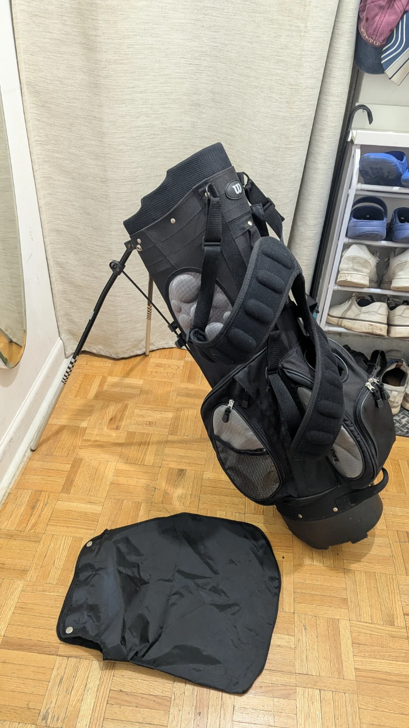 Wilson Golf Stand Bag Lightweight Ergonomic Carry System Pocket - photo 2