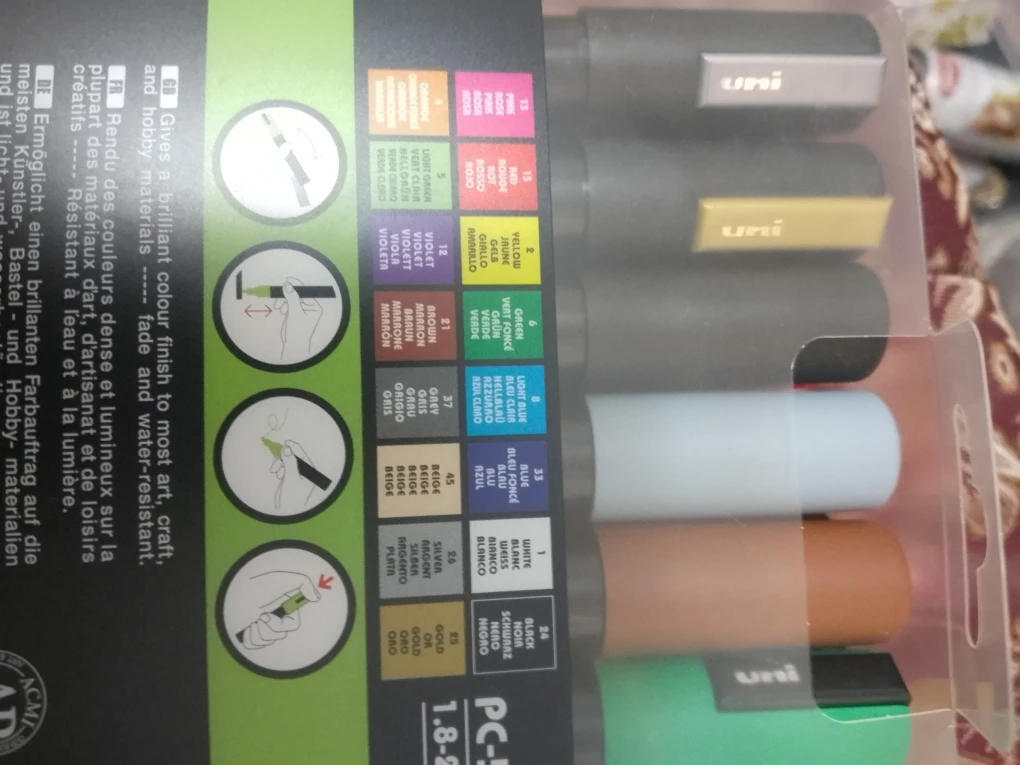 Posca Paint Markers PC-5M 16 set - photo 2