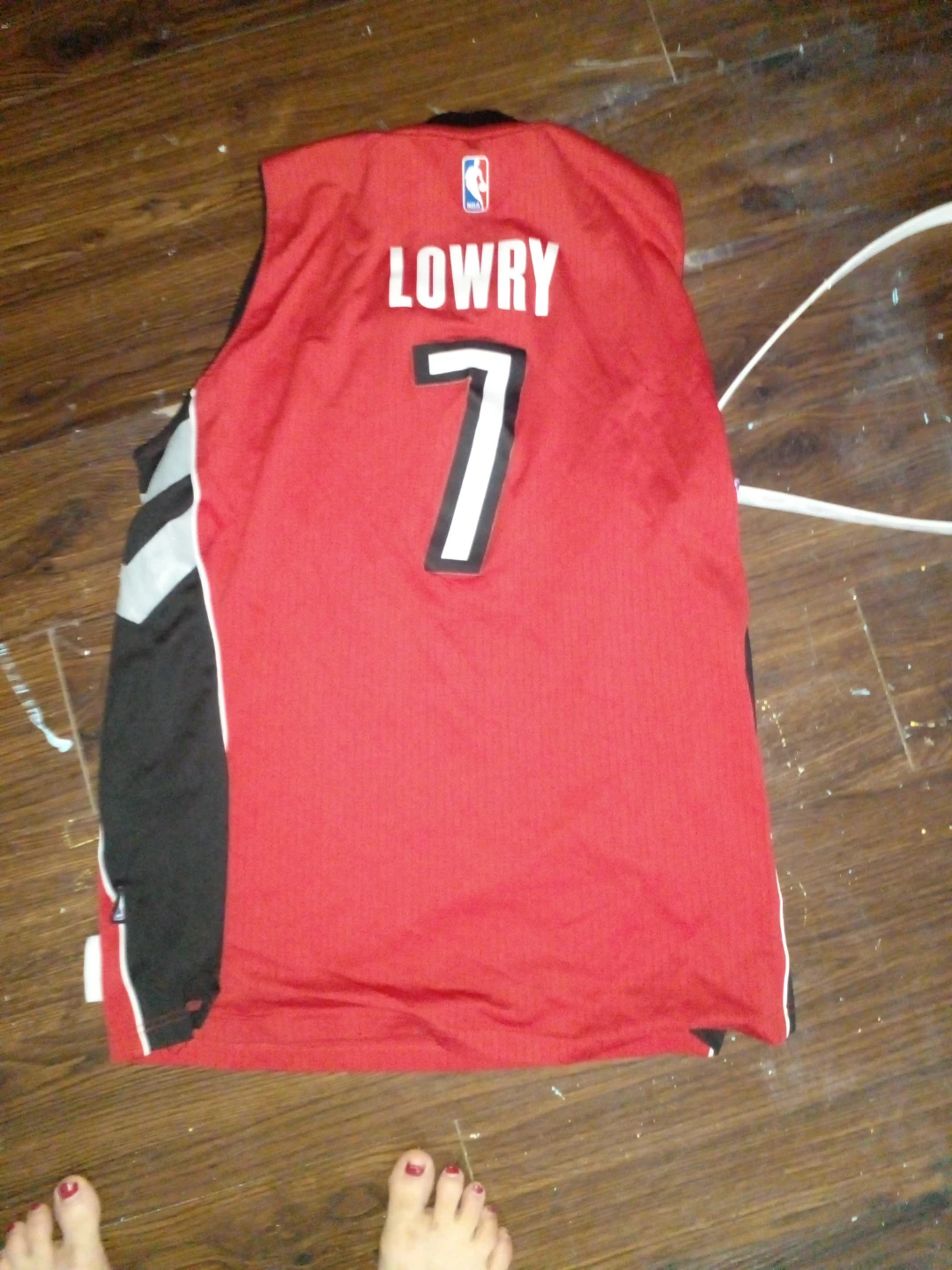 Adidas Toronto Raptors Kyle Lowry #7 Basketball Jersey