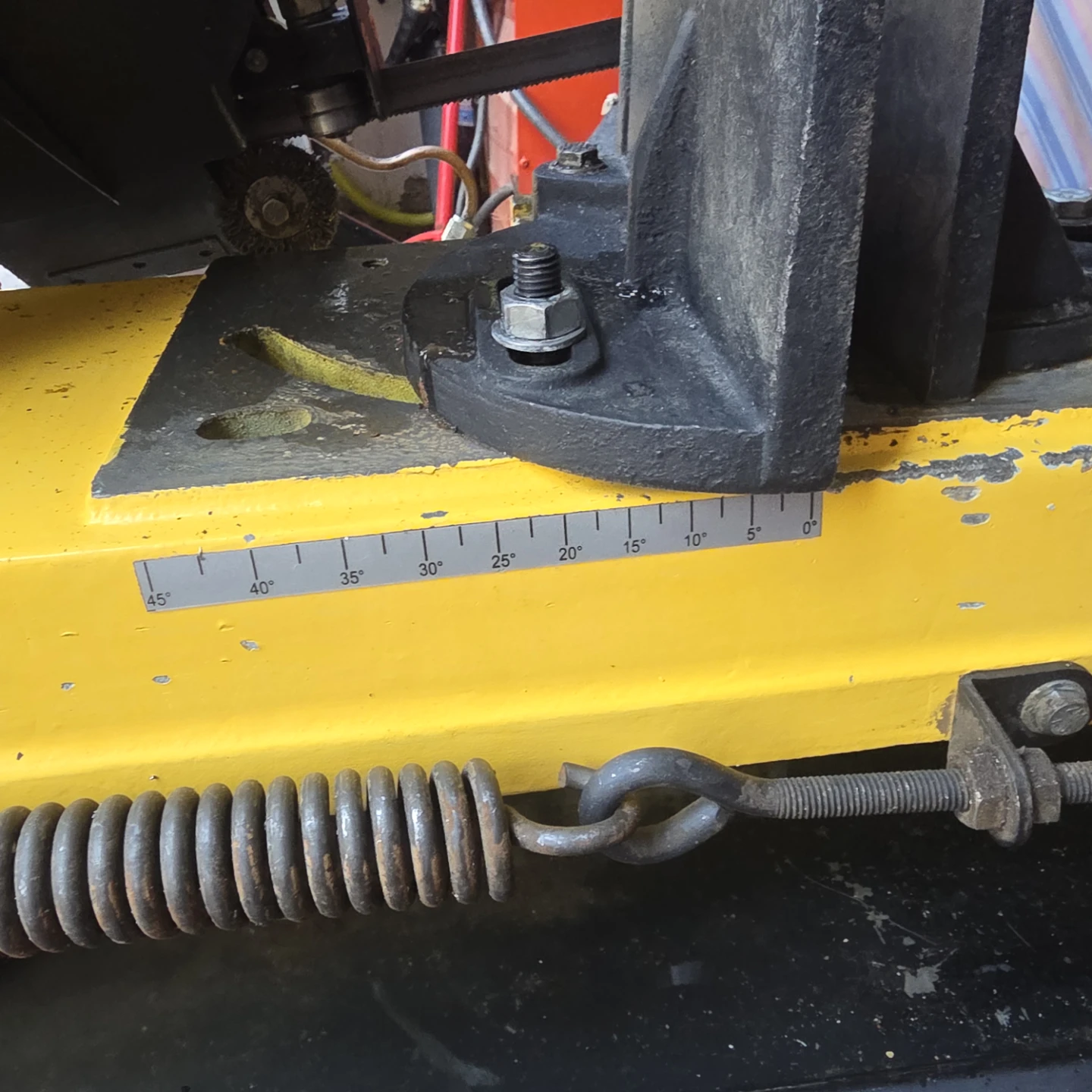 Yellow Metal Bandsaw