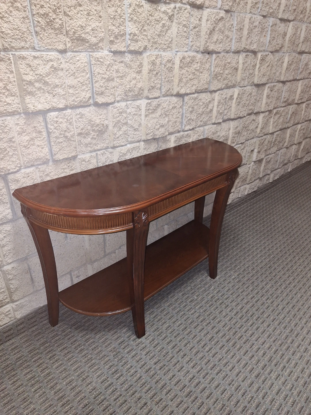 Solid Wood Table Cherry Finish - photo 2