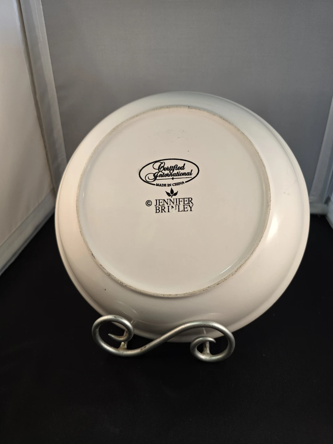 Certified International Jennifer Brinley "Chef" Ceramic Plate - photo 3
