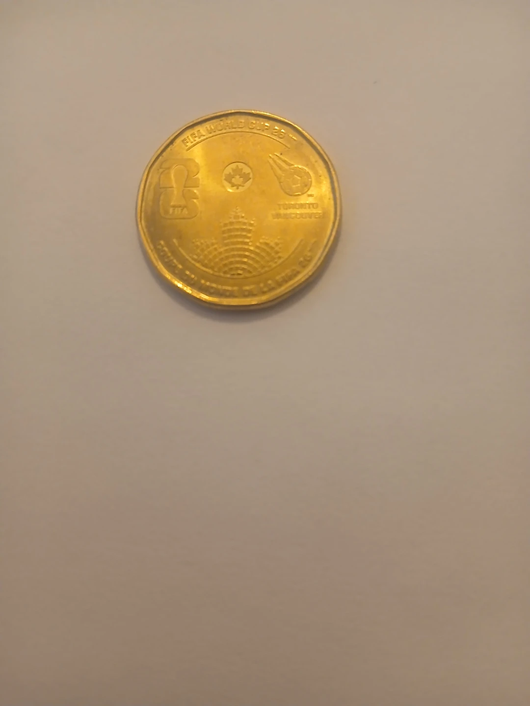 Canada 2026 FIFA World Cup Dollar Coin
