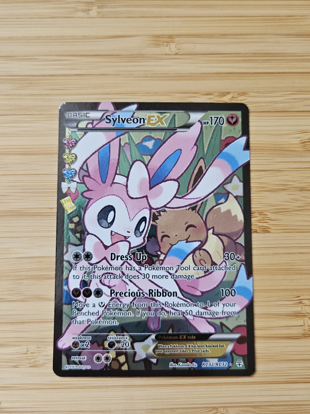 Pokémon Sylveon EX – Generations Radiant Collection – Full Art - photo 2