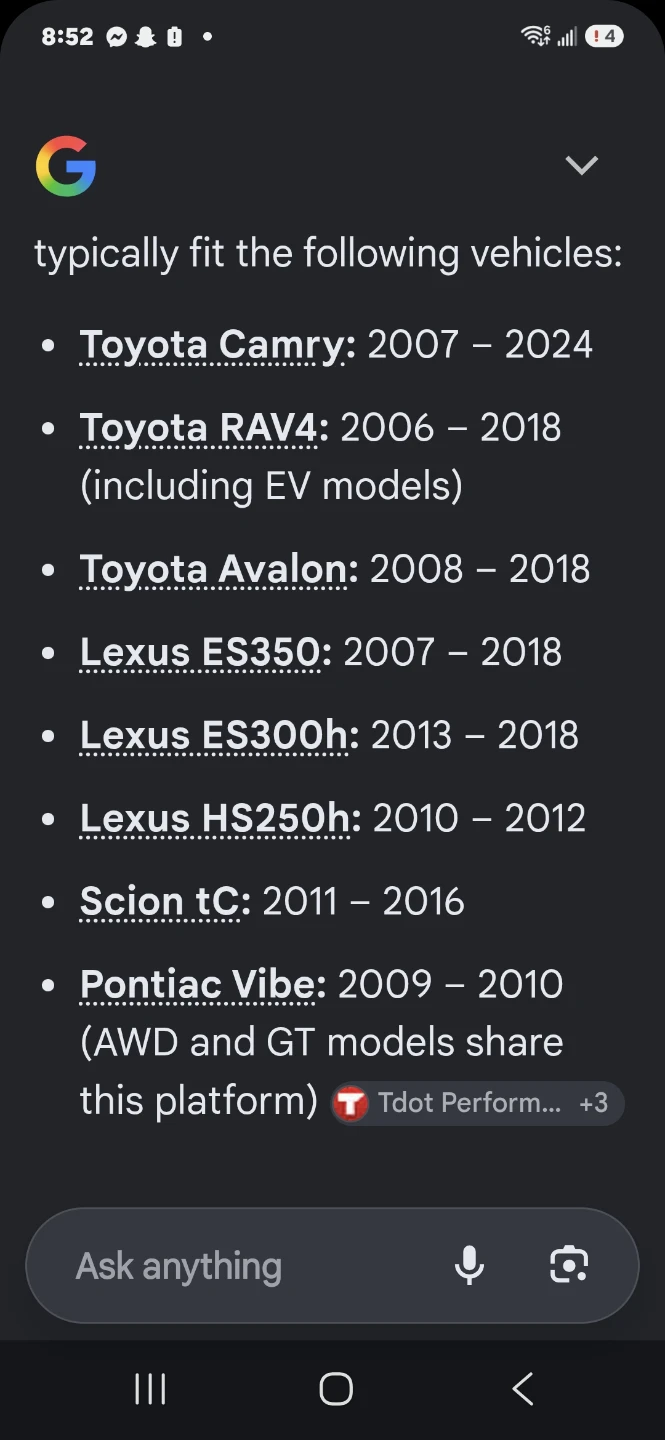 RAV 4 Ev invluded rear break pads also other models - photo 2
