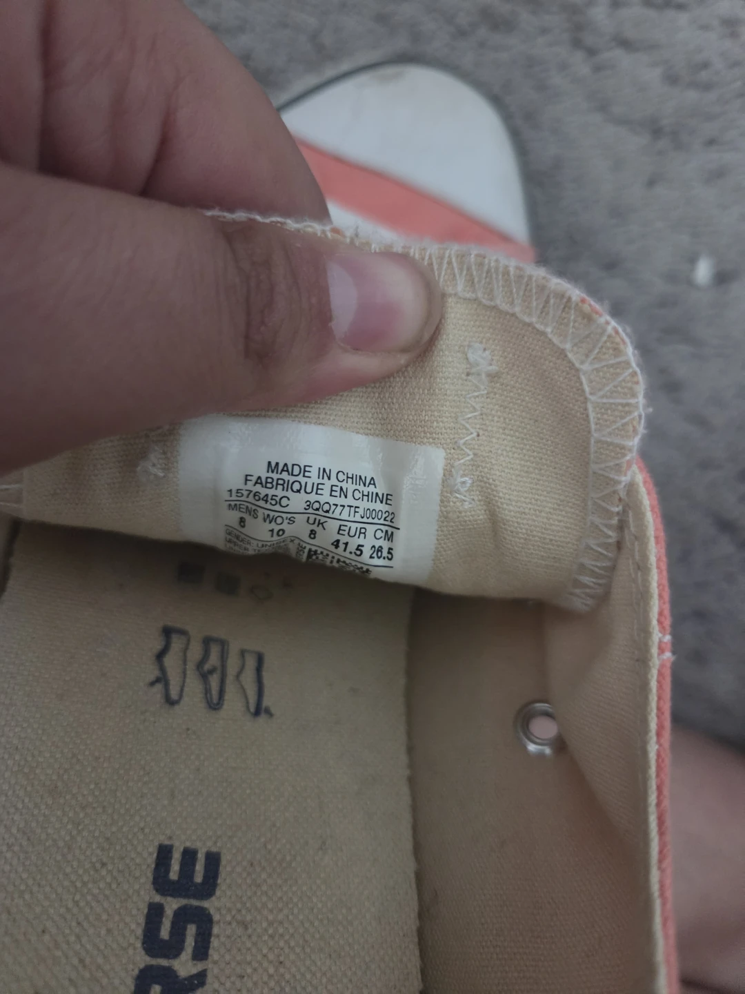 Converse Women's Peach Sneakers - photo 2