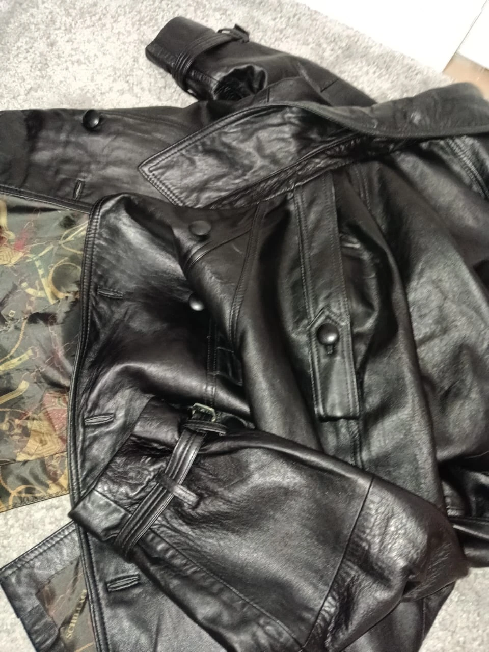 Man leather jacket. - photo 3