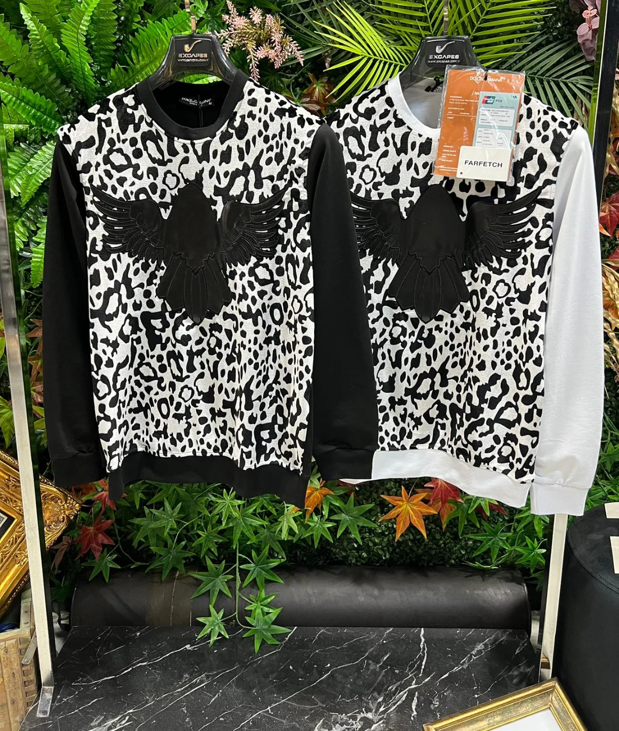 Men's All Over Print Crewneck Sweater