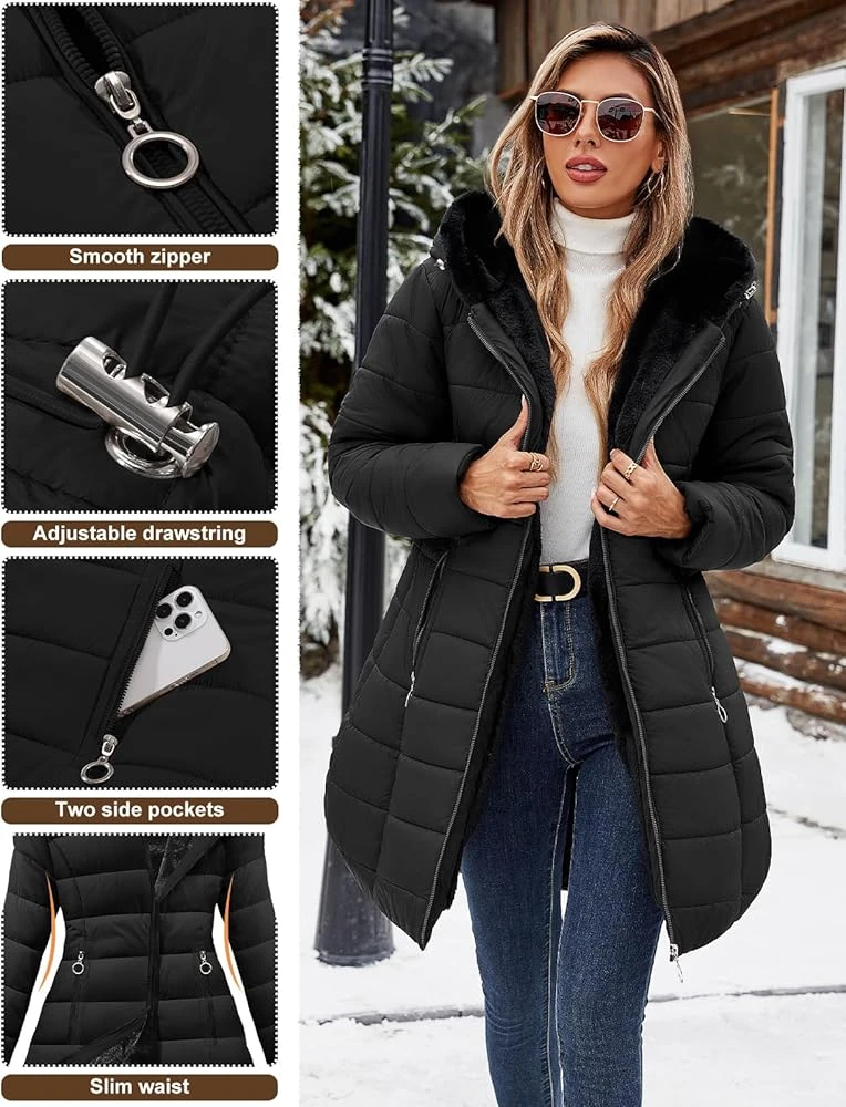 Winter Parka Coat / Jacket with Warm Fleece Lining - photo 3