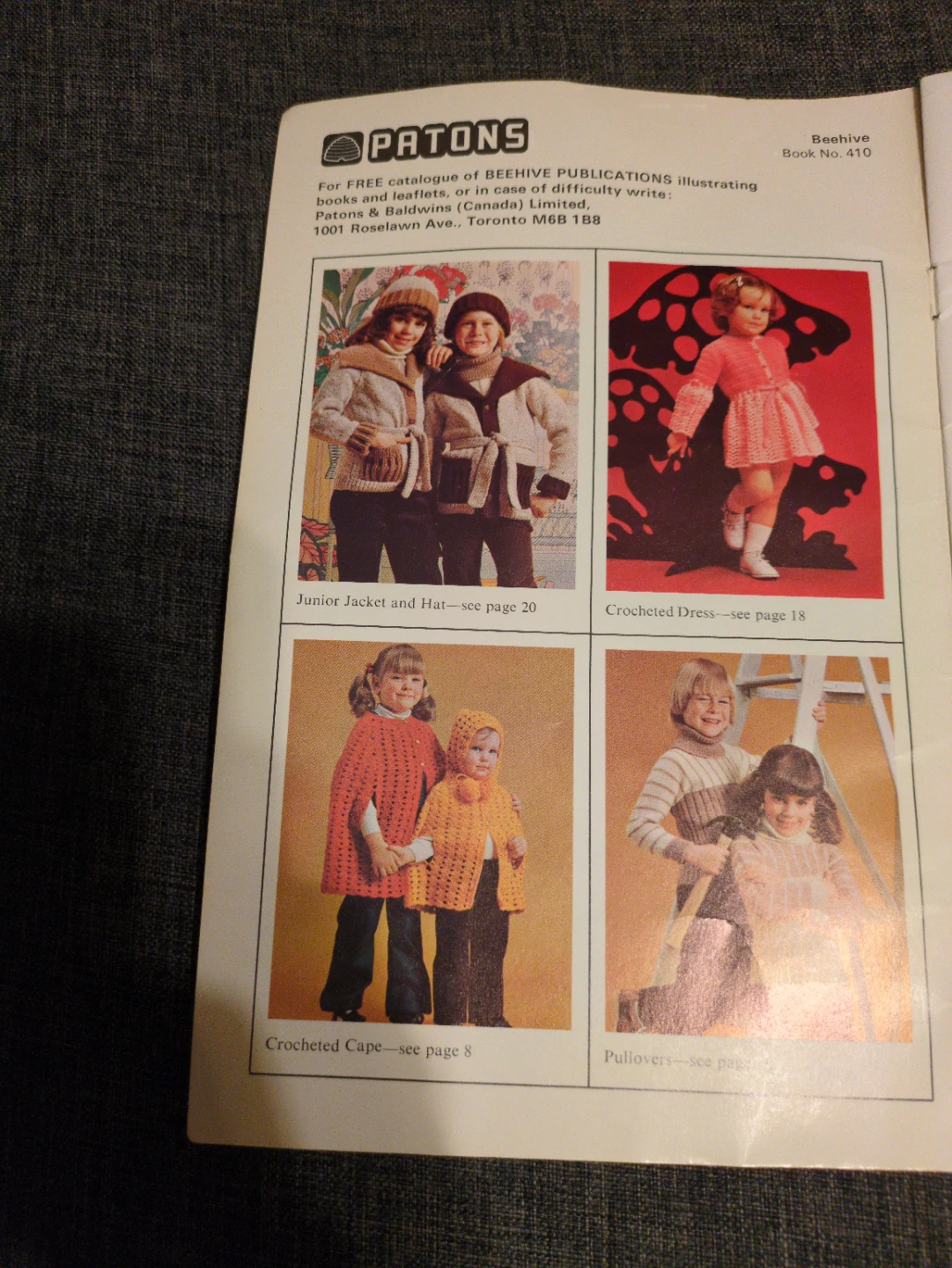 Patons and Boye Children's and Adults Designs Knitting Book - photo 4