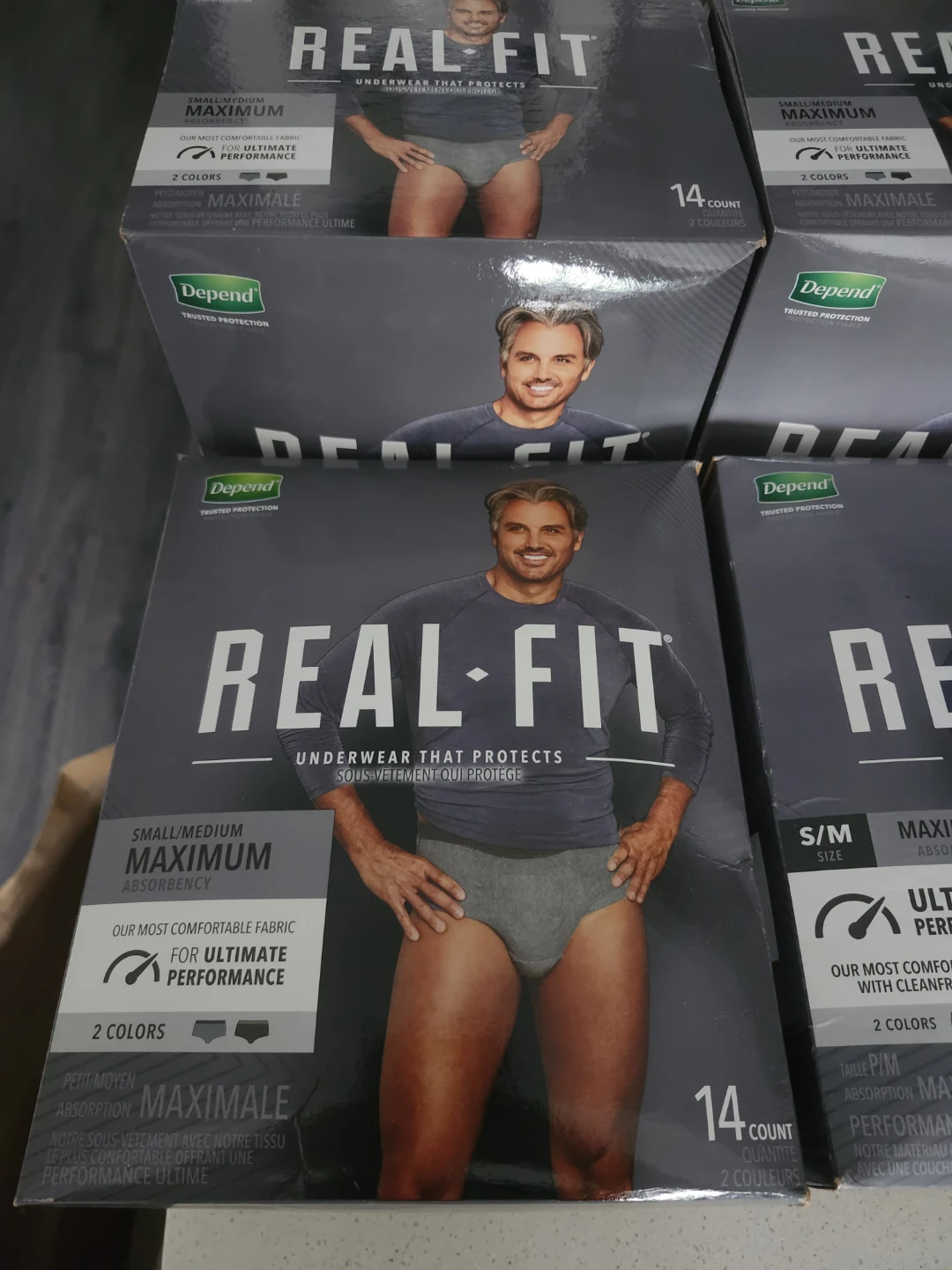Depend Real Fit Underwear 6 boxes - photo 2
