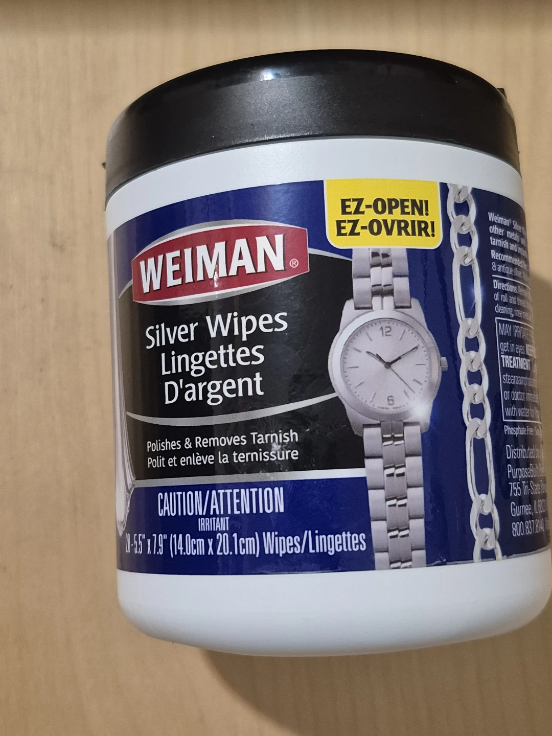 LN)Weiman Silver Wipes