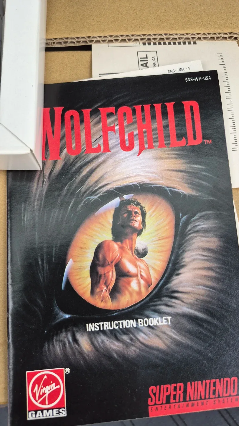 Wolfchild Super Nintendo Entertainment System Game - photo 2