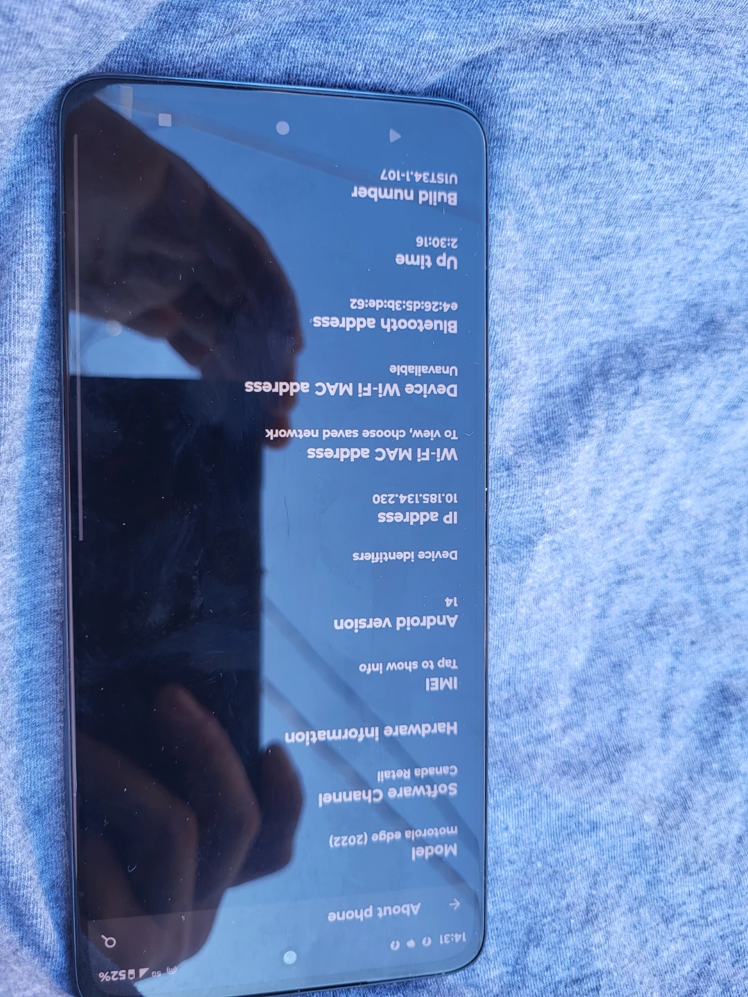 Motorola edge (2022) Smartphone