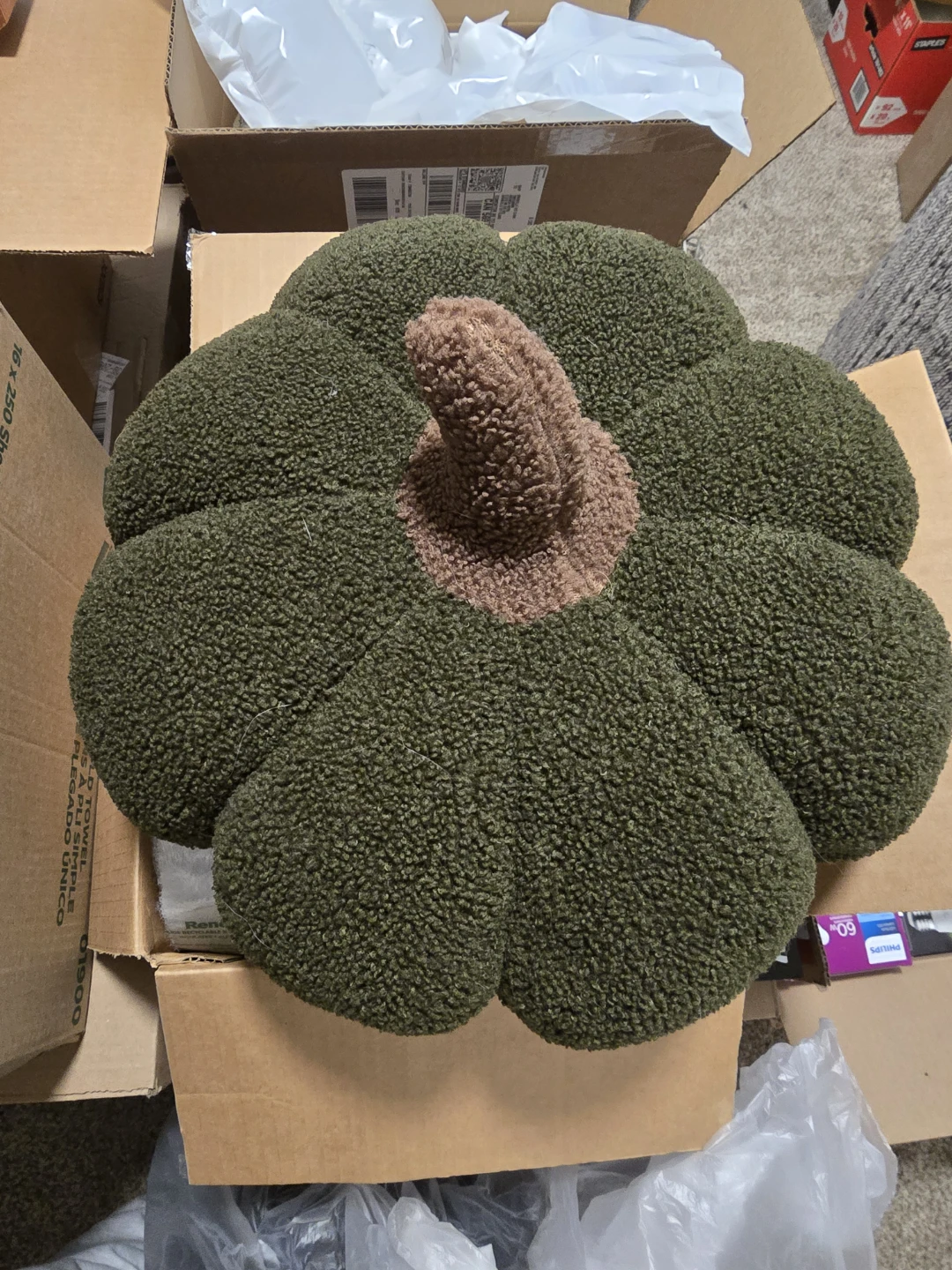 Pumpkin pillow