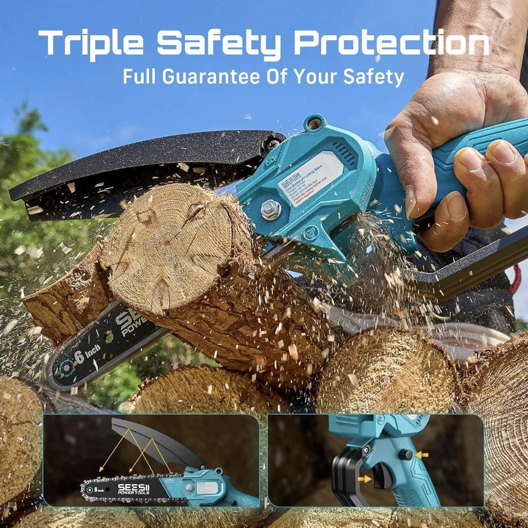 SEESII Cordless Pruning Saw 6 Inch - photo 5