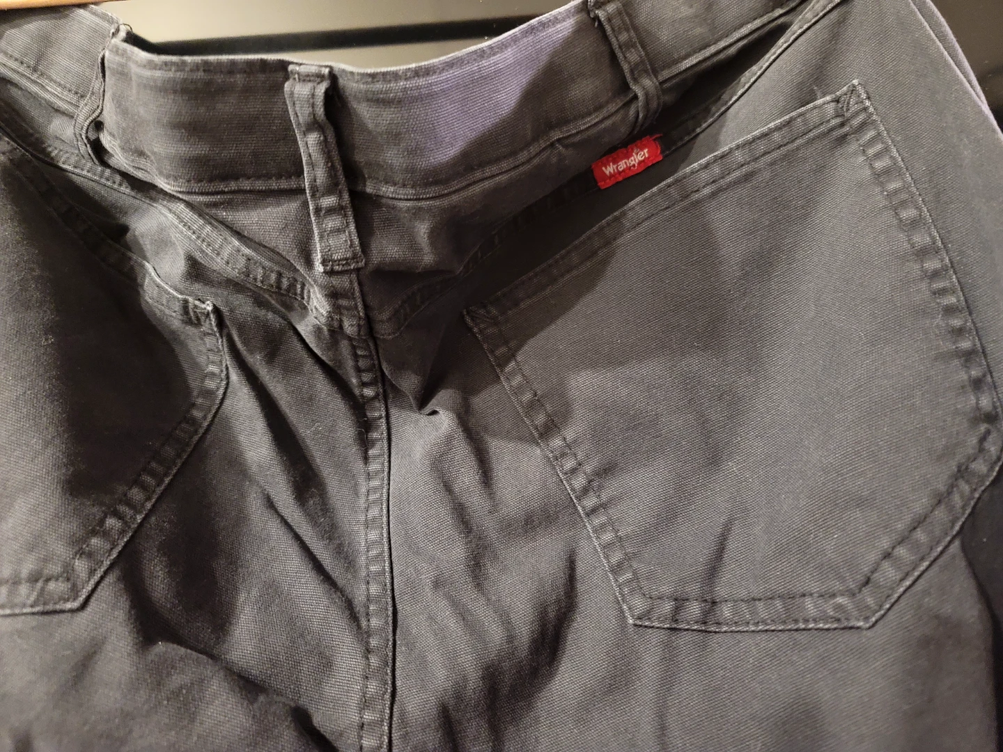 Mens black Wrangler Performance Pants 40x30 - photo 3