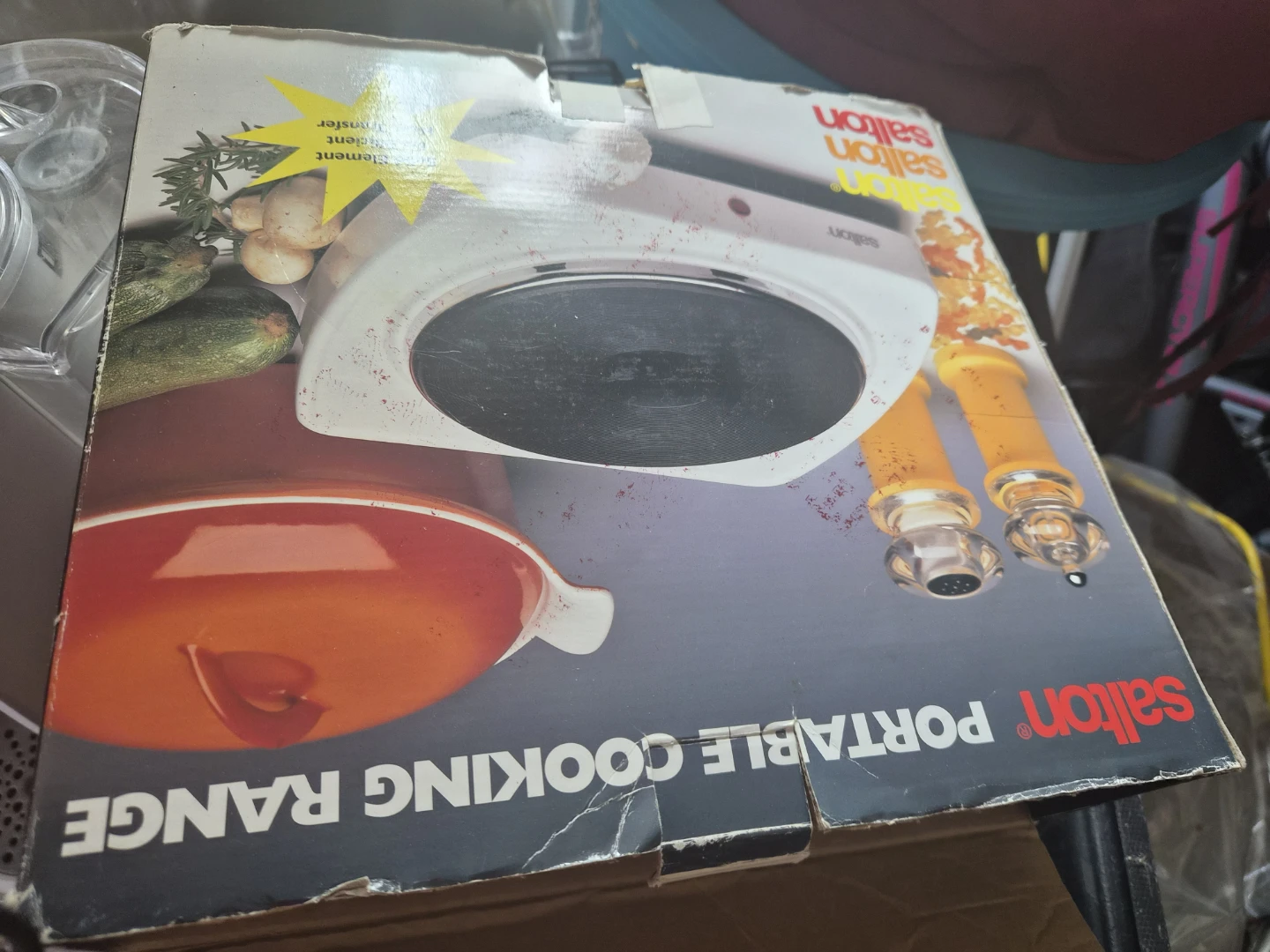 Salton Portable Single Burner Cooking Range - photo 2