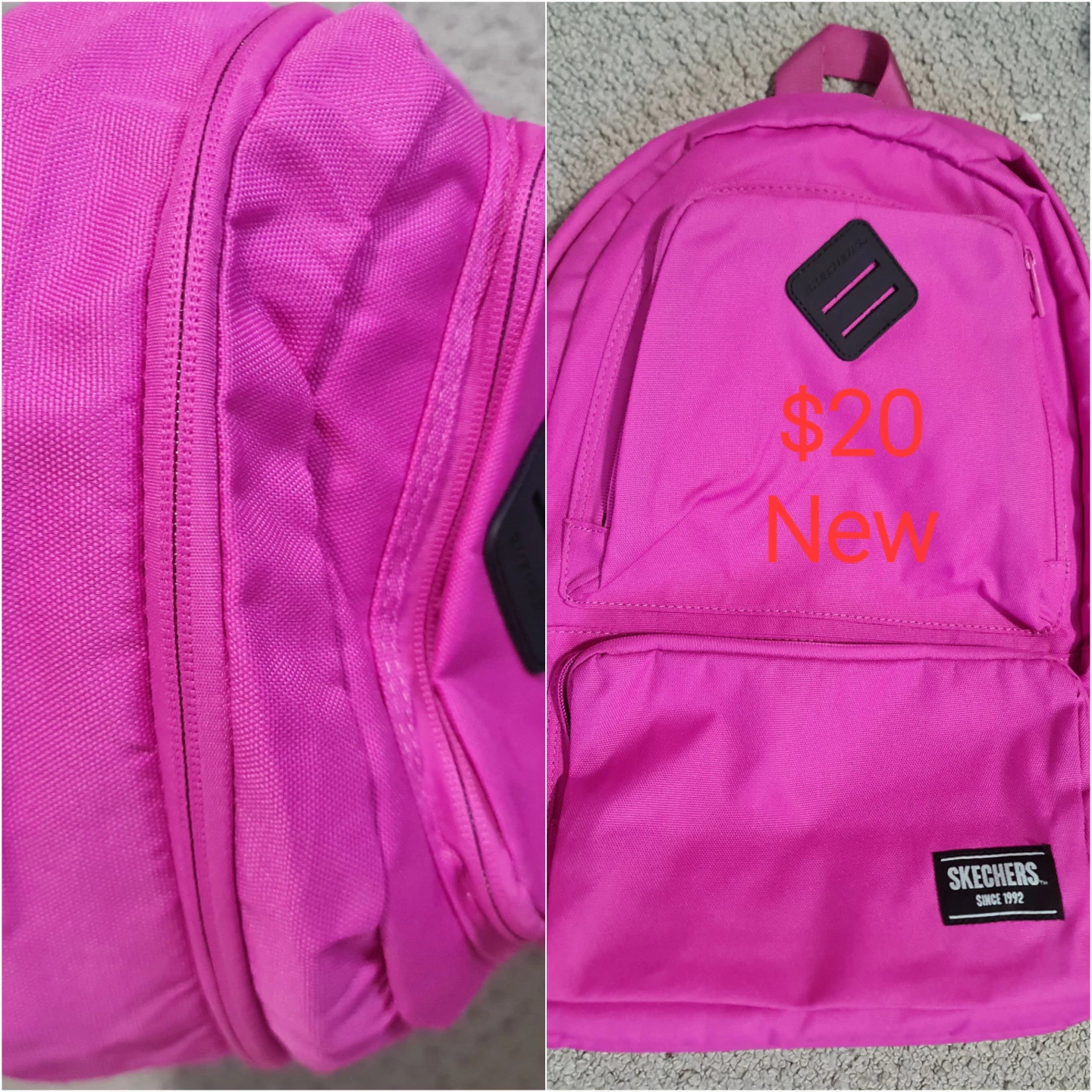 Skechers Pink Backpack