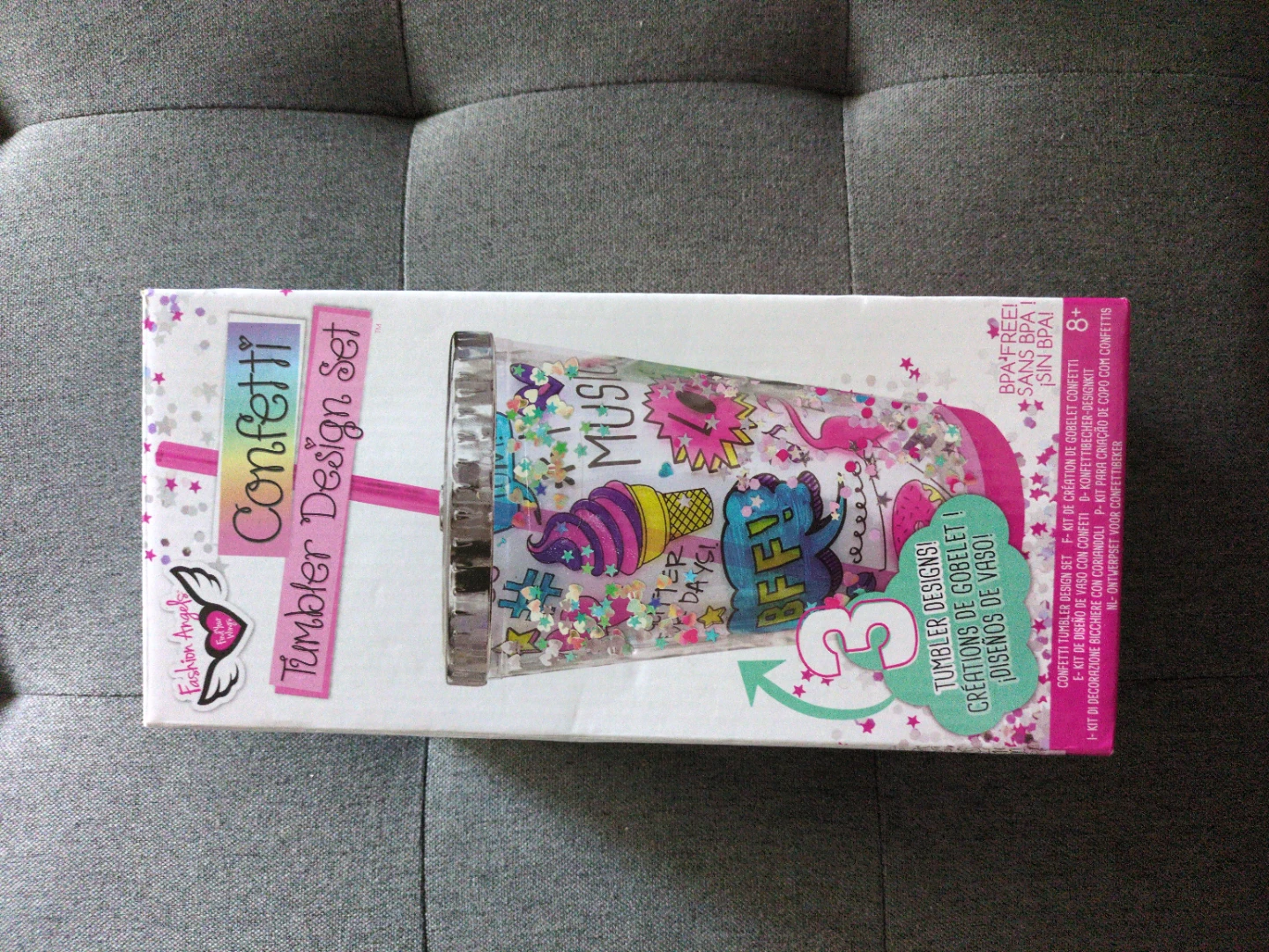 Fashion Angels Confetti Tumbler Design Set
