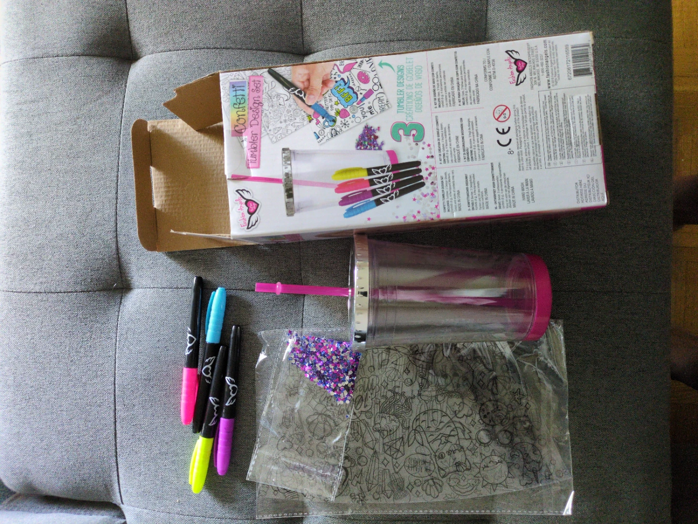 Fashion Angels Confetti Tumbler Design Set - photo 5