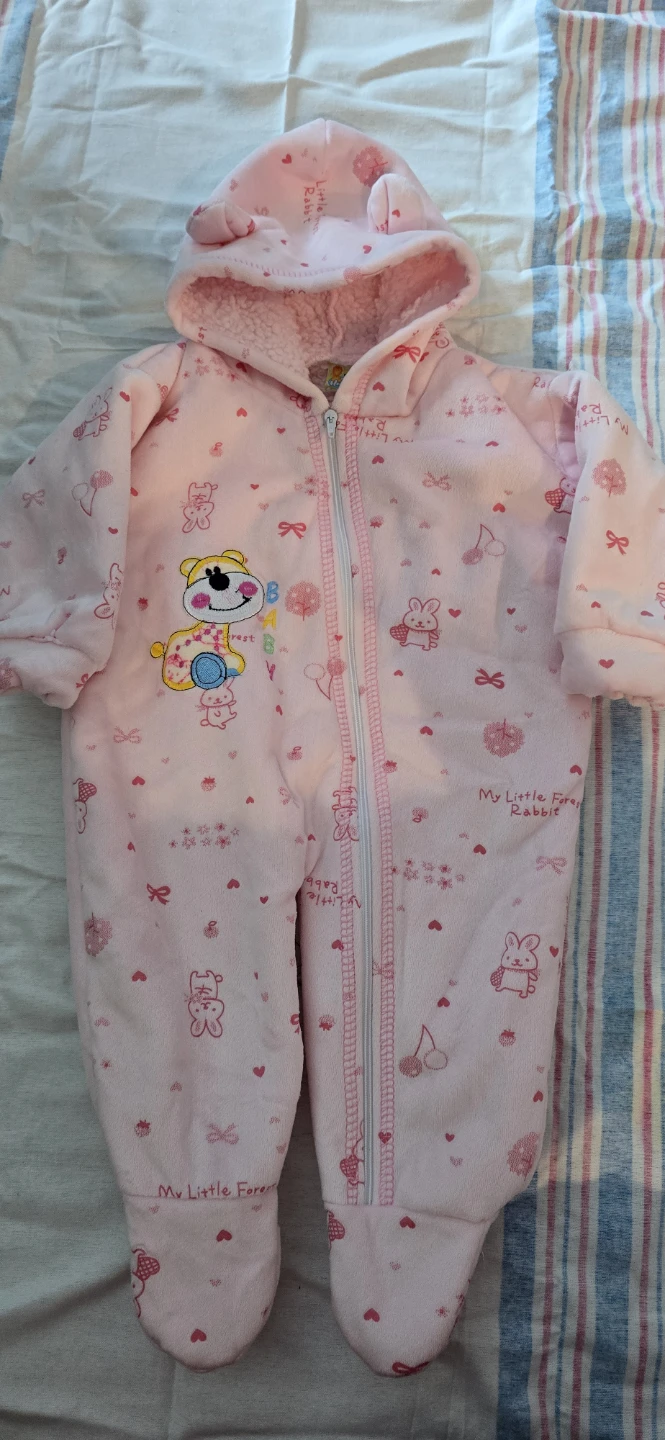Baby Fleece Footie Pajamas - photo 3