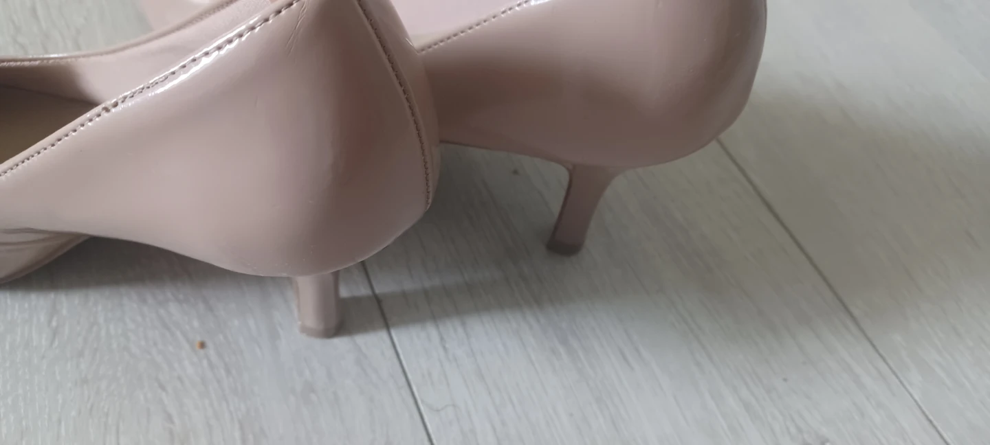 Size 7.5 nude heels for women - photo 4