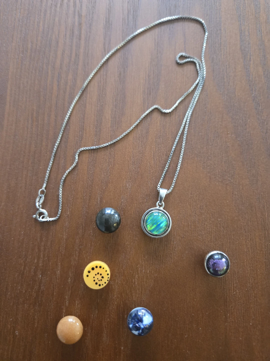 Sterling Silver Necklace with Pendant