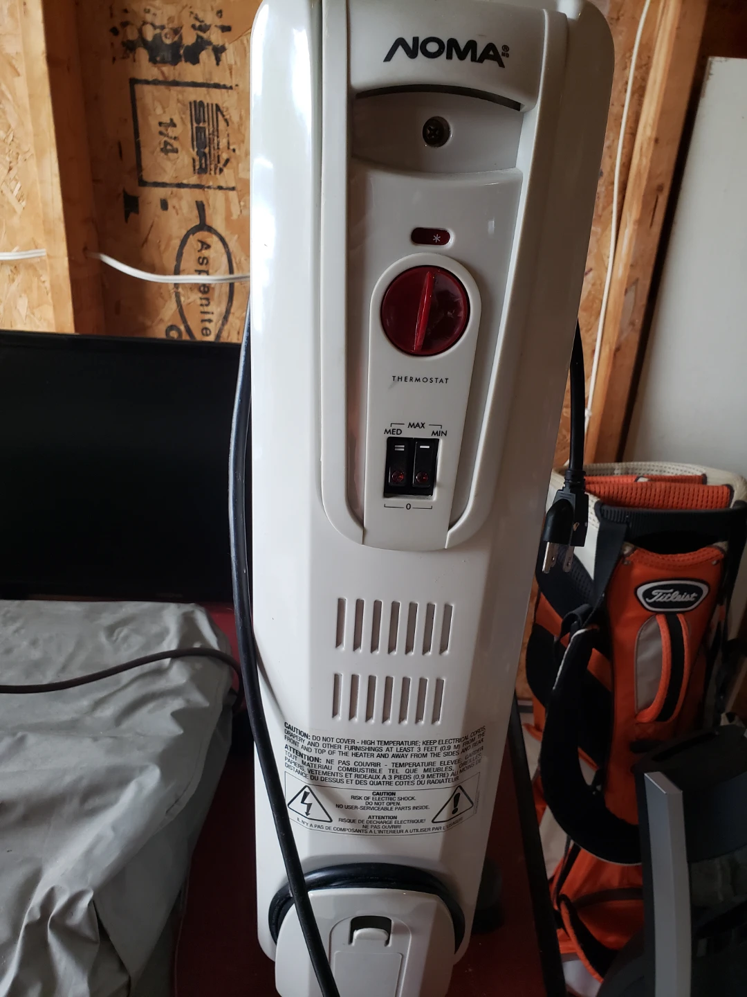 NOMA Oil Filled Space Heater - photo 2