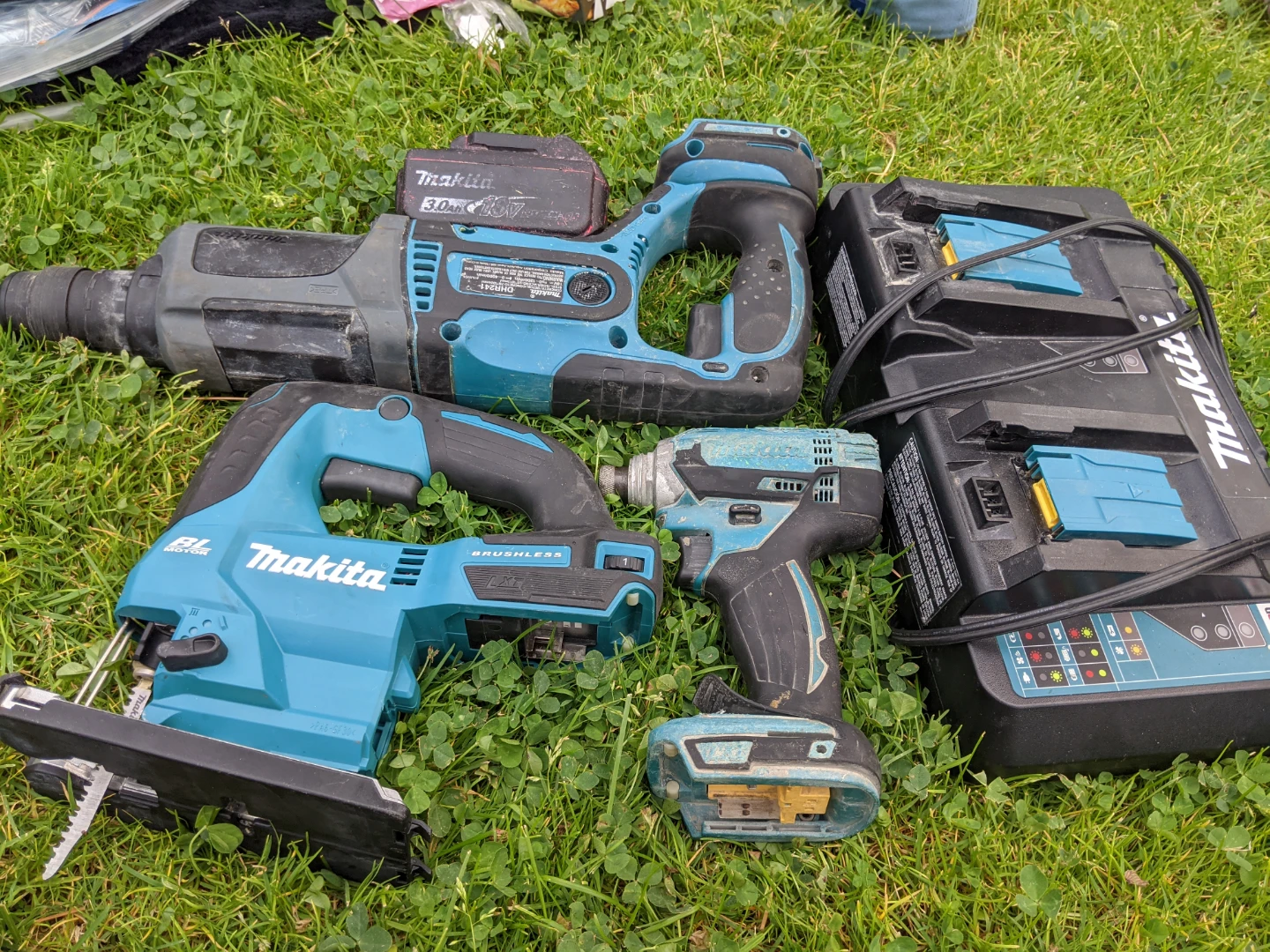 Makita power tools.