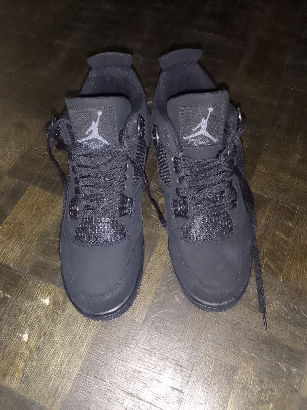 Air Jordan 4 Black Sneakers