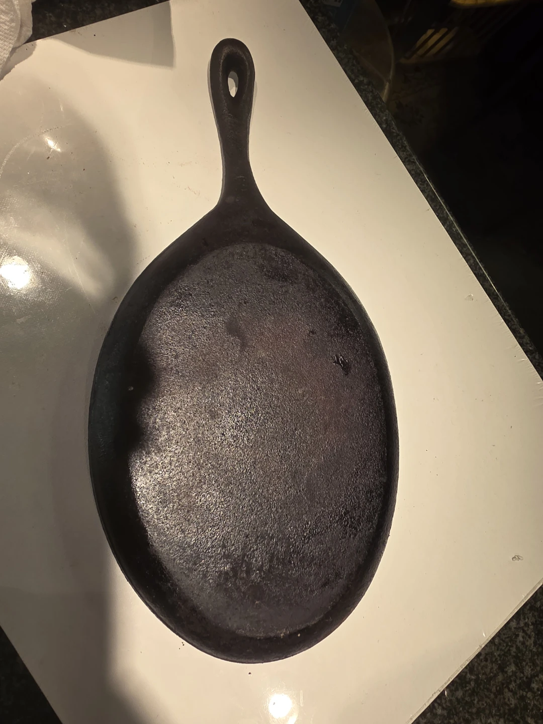 Vintage cast iron skillet - photo 2