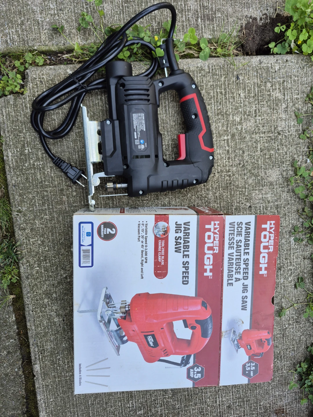 Hyper Tough Variable Speed Jig Saw