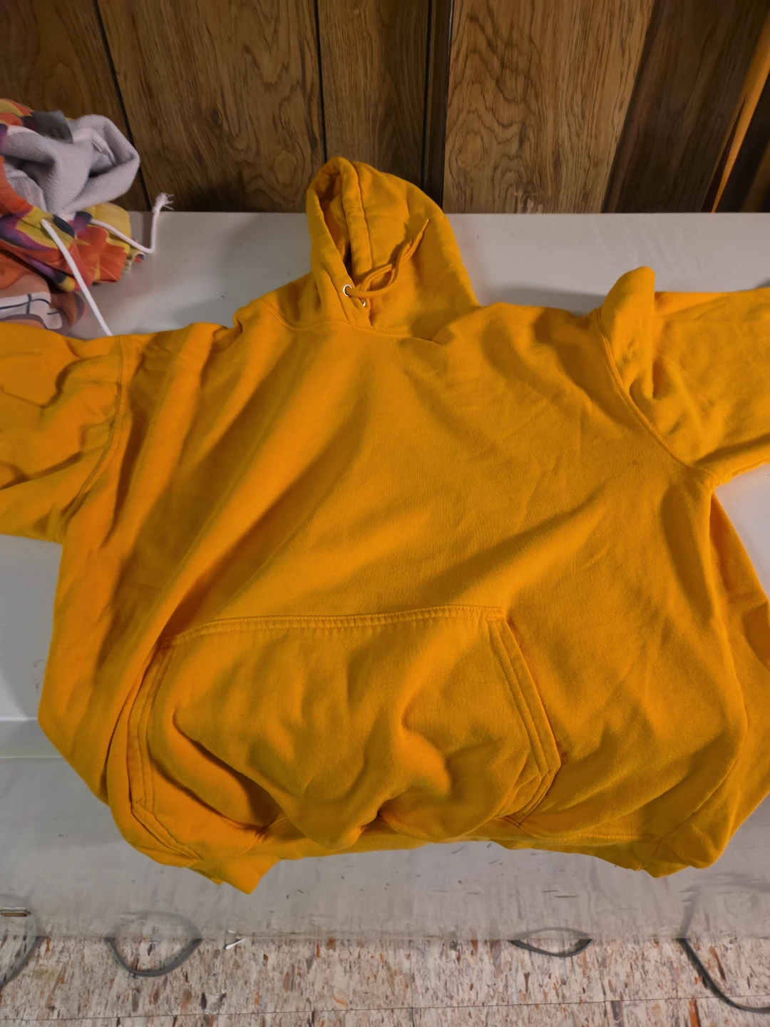 Yellow Pullover Hoodie