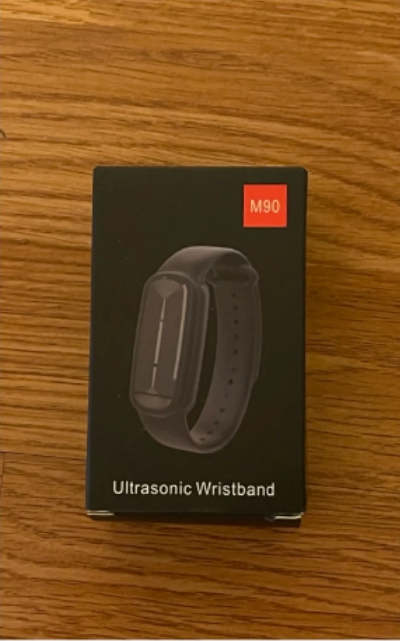 M90 Ultrasonic Mosquito Repellent Bracelet