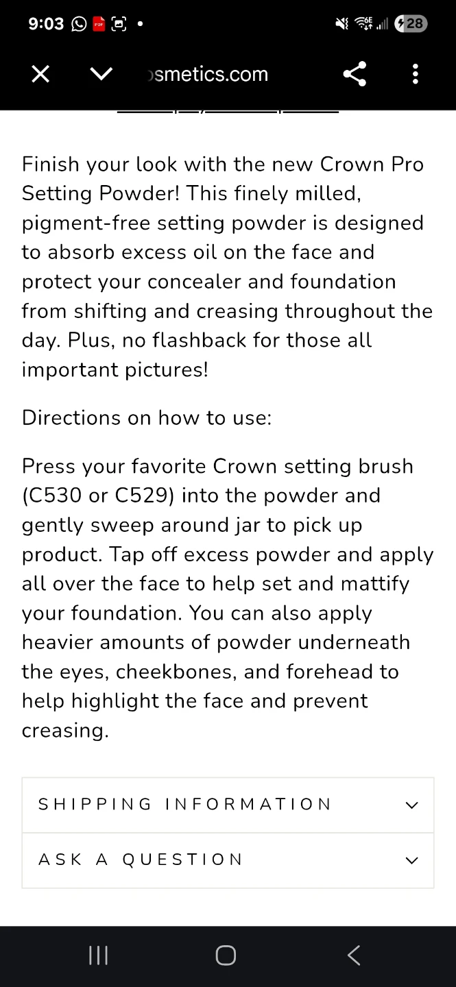 Setting Powder - photo 3
