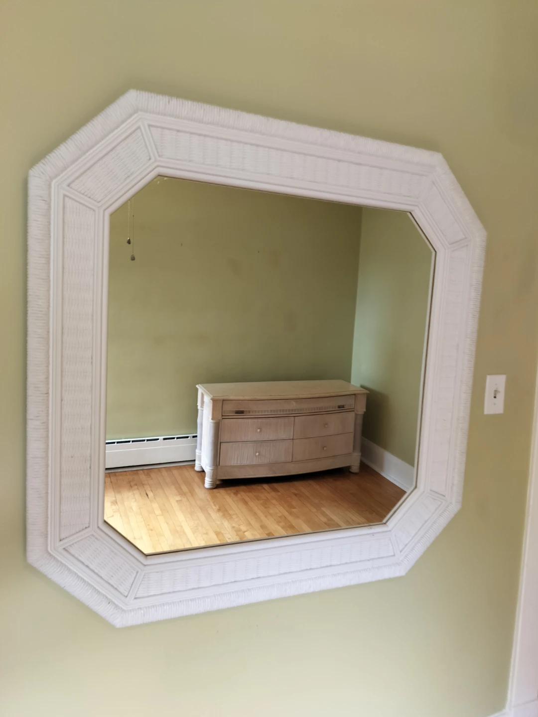 Coastal Style Octagon Mirror