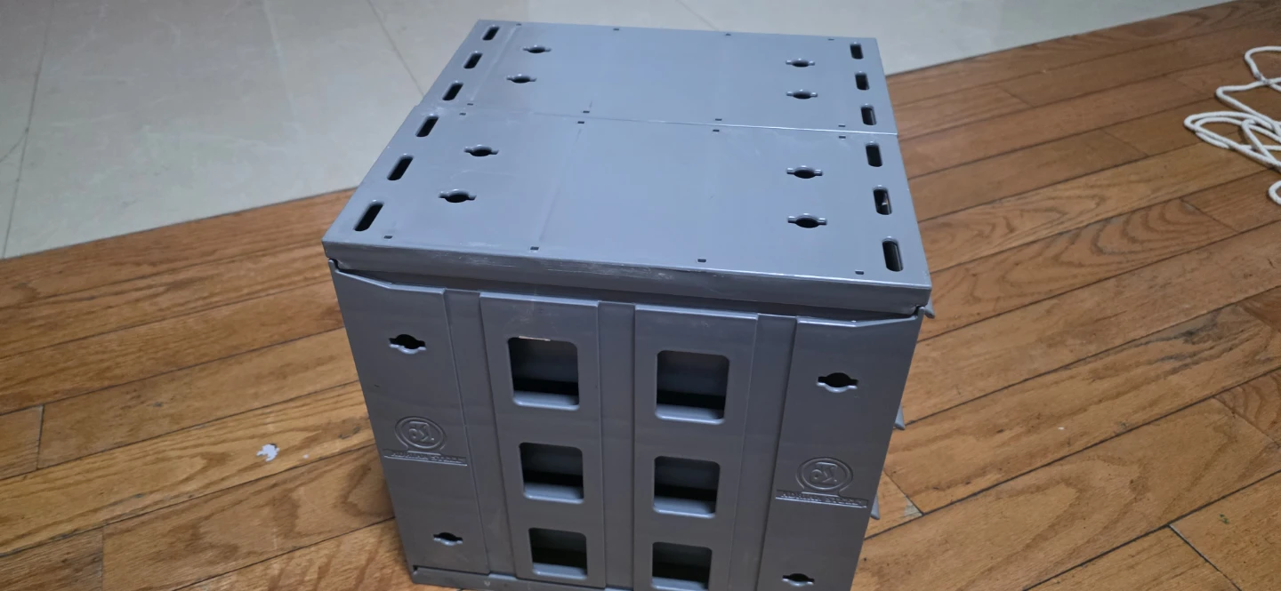 Set of 2 Gray Plastic Storage Drawers / tools box - photo 3
