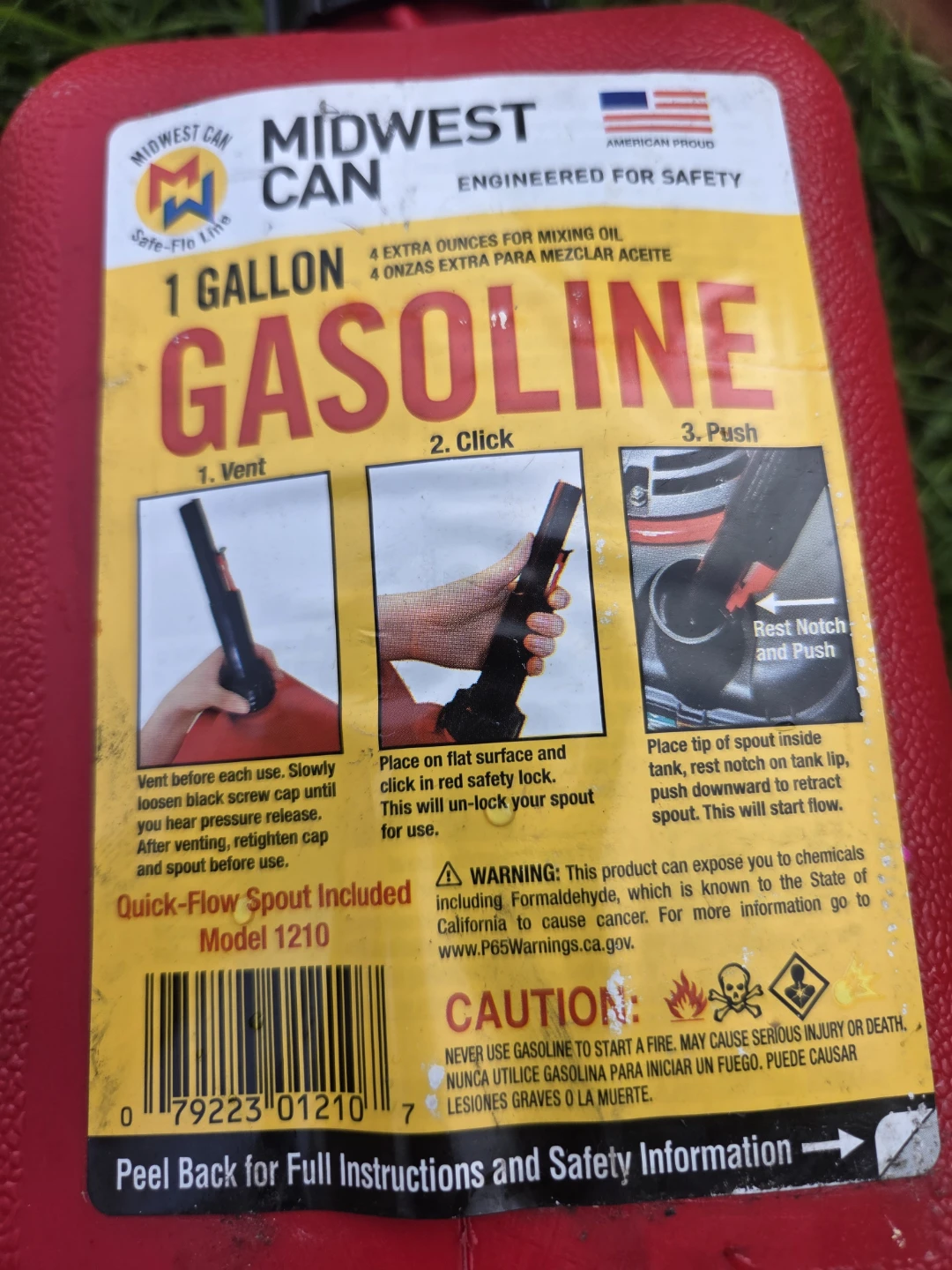 NEW GAS CAN - photo 3