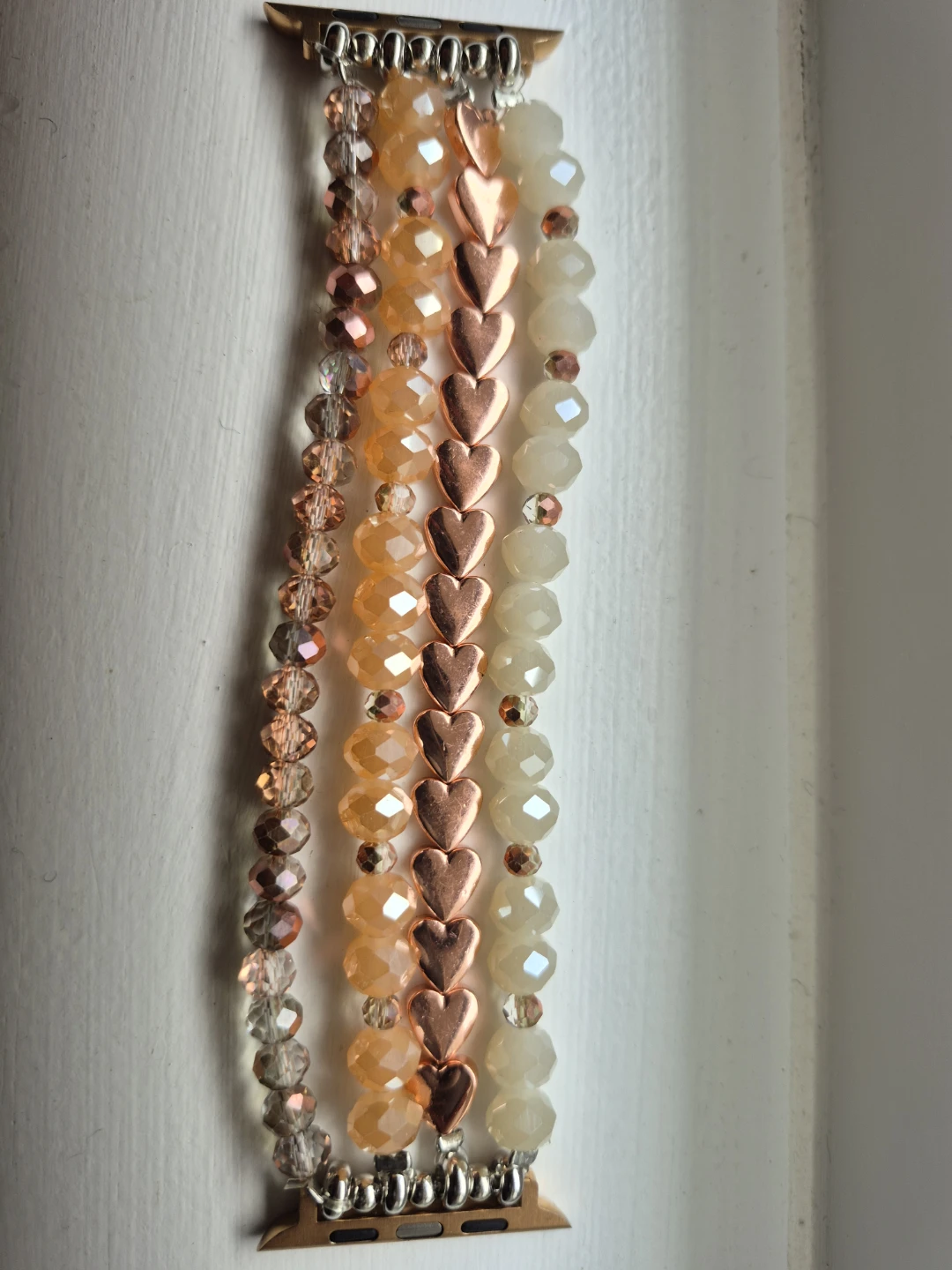 Apple Watch Band - Beaded Heart Design - photo 2