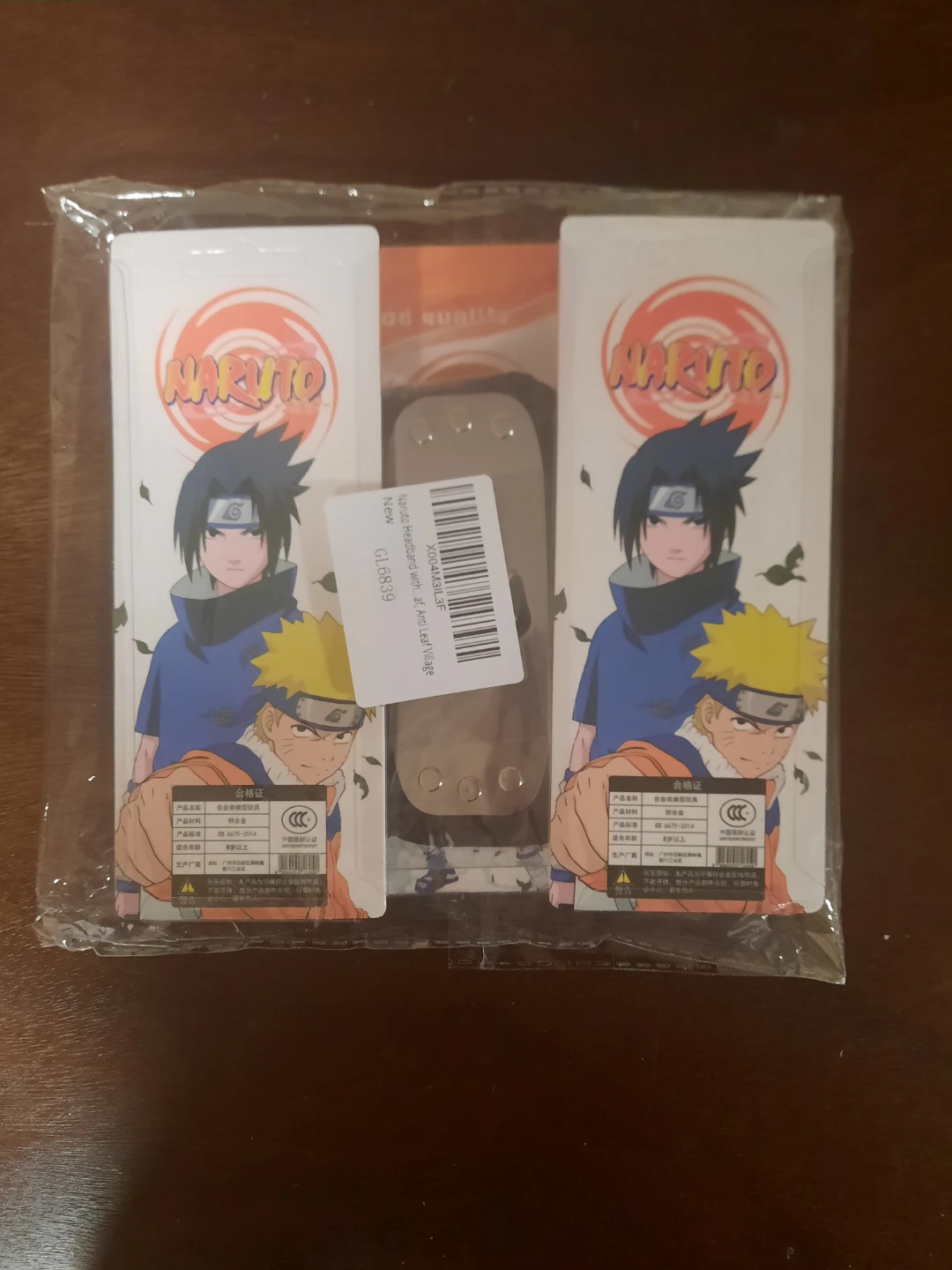 Naruto Headbands  3 pk