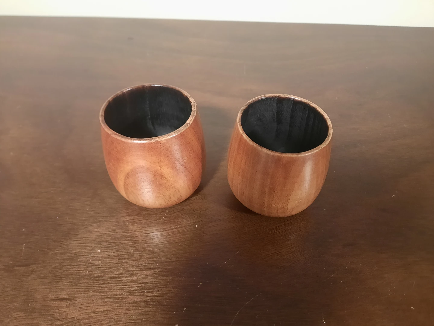 Wooden Tumblers (Set of 2) whiskey