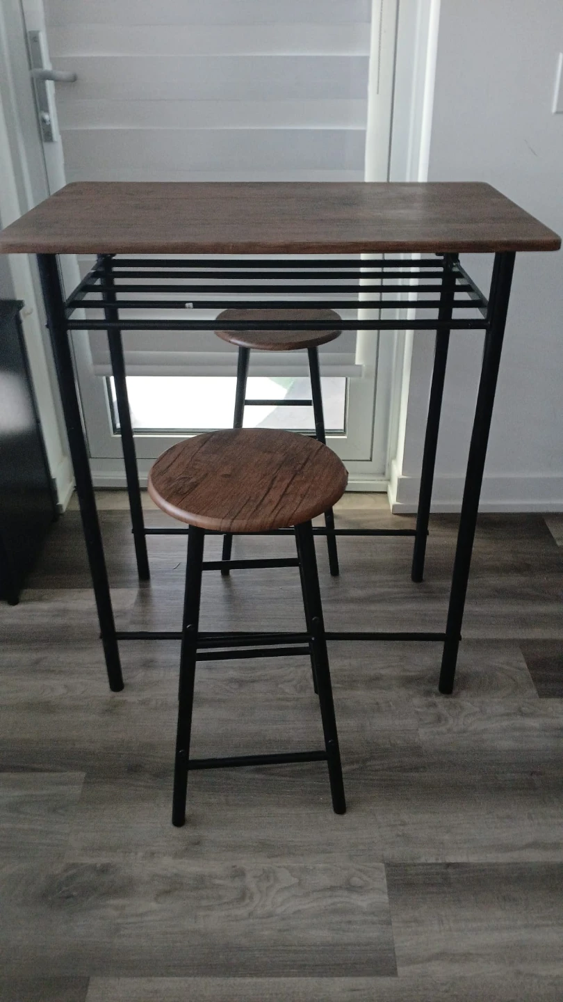 Bar Table and Stools Set - photo 2