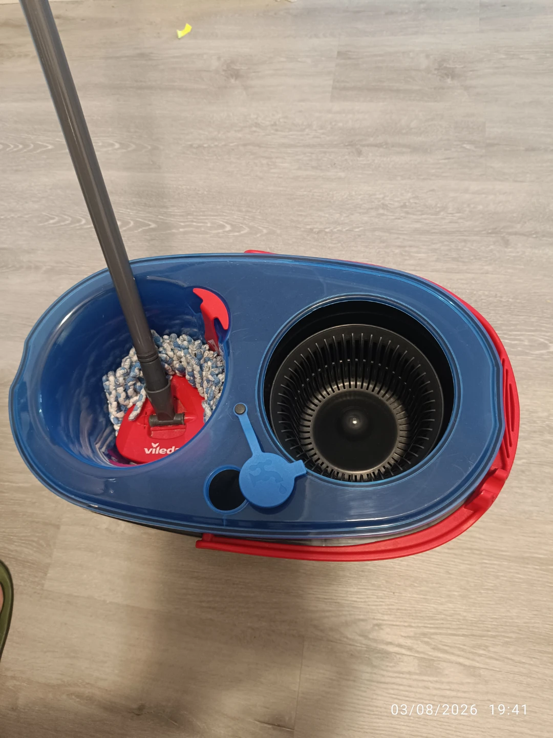 Vileda Easy Wring Spin Mop and Bucket System - photo 5