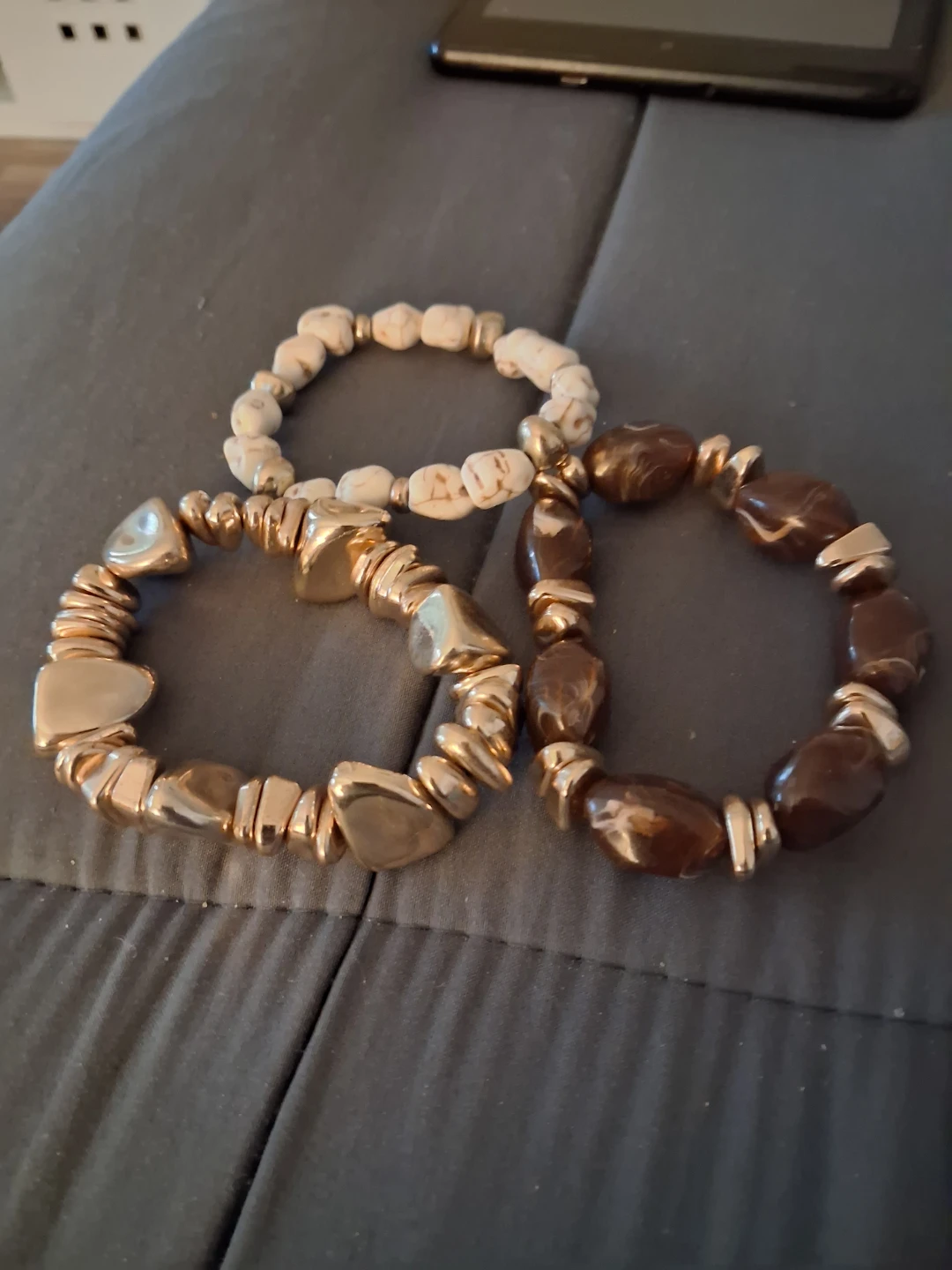 Set of 3 Beaded Bracelets