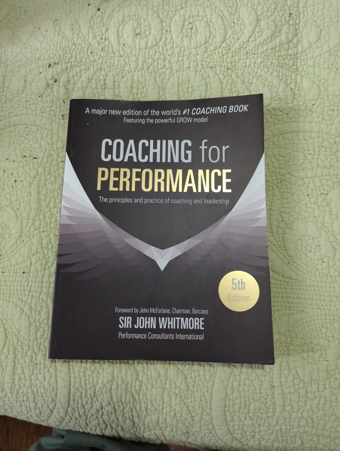 Coaching for Performance 5th Edition Book