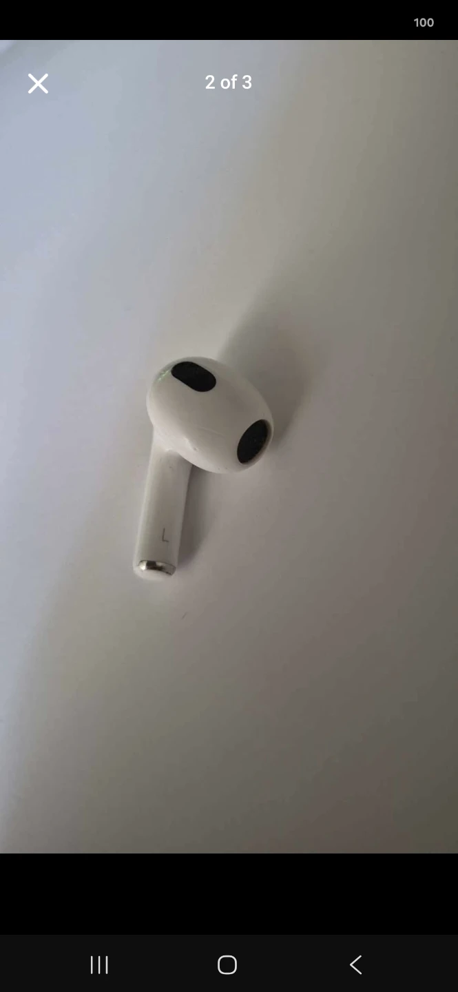 Apple AirPods (3rd Gen) - Left & Right Earbud only. - photo 3