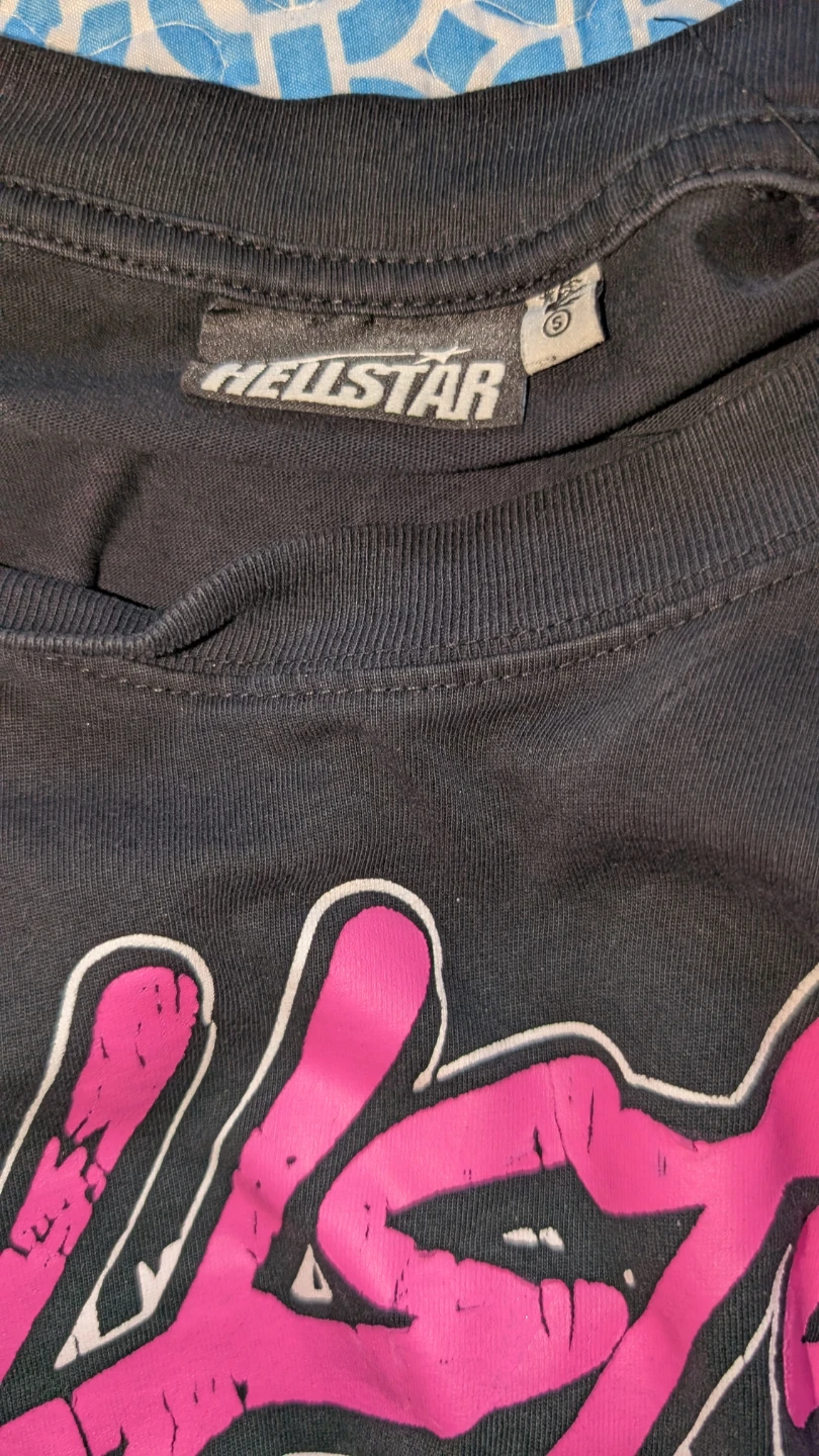 Hellstar "I See Humans But No Humanity" Graphic T-Shirt - photo 3
